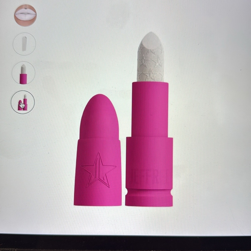 Jeffree Star God’s Gift Velvet Trap Lipstick-Pure White - Picture 5 of 6
